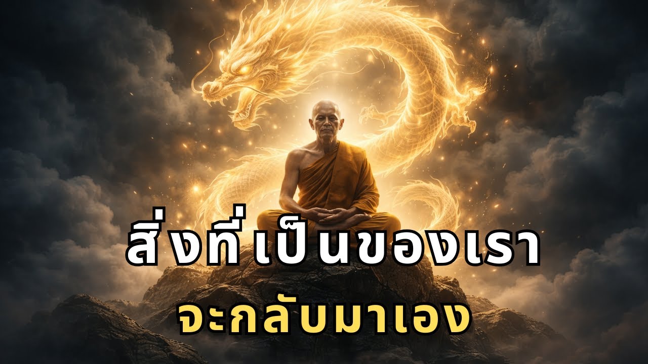 สิ่งที่เป็นของคุณ... จะหมุนกลับมาเองในเวลาที่คู่ควร