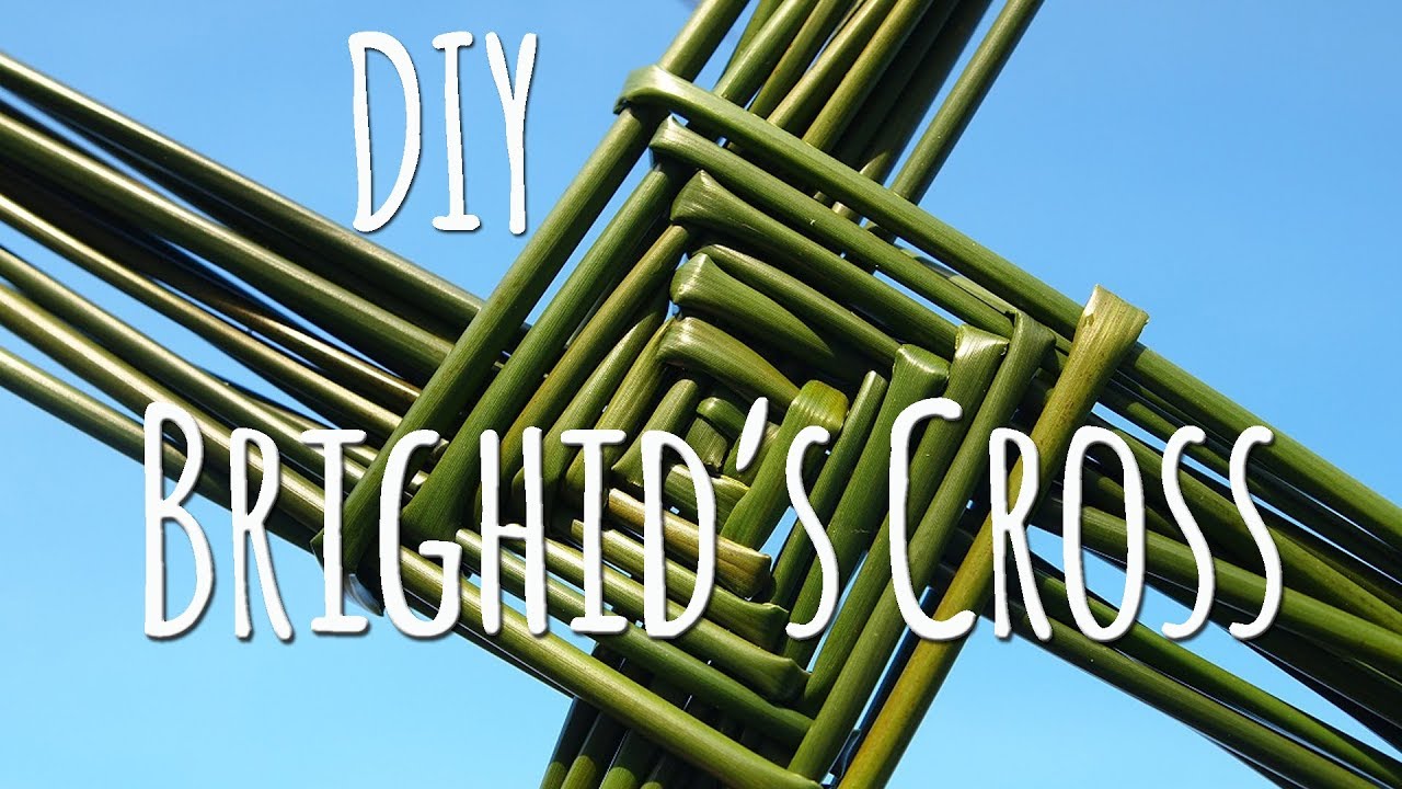 How to make a Brighid's Cross for Imbolc