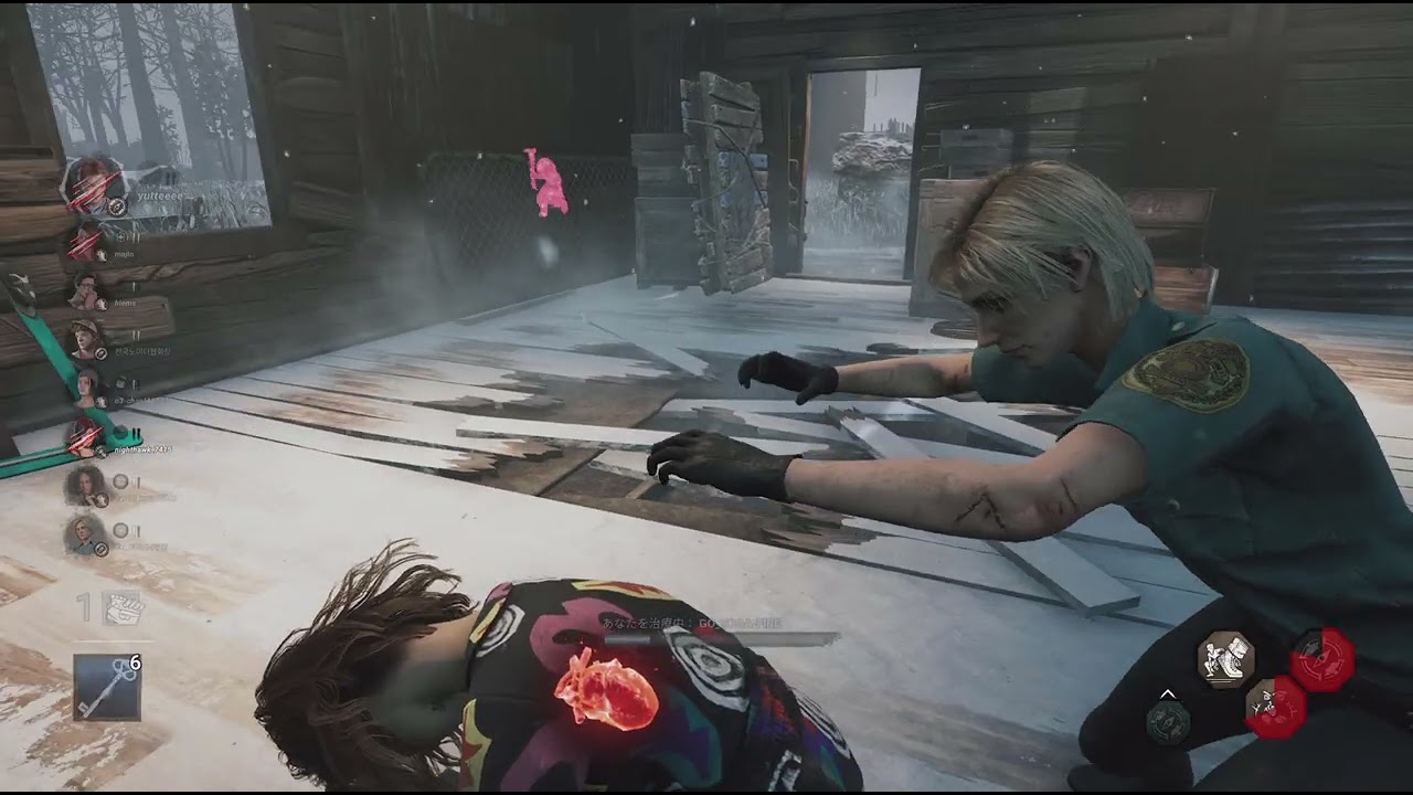 dbd 28 さば　懲りずにふざける