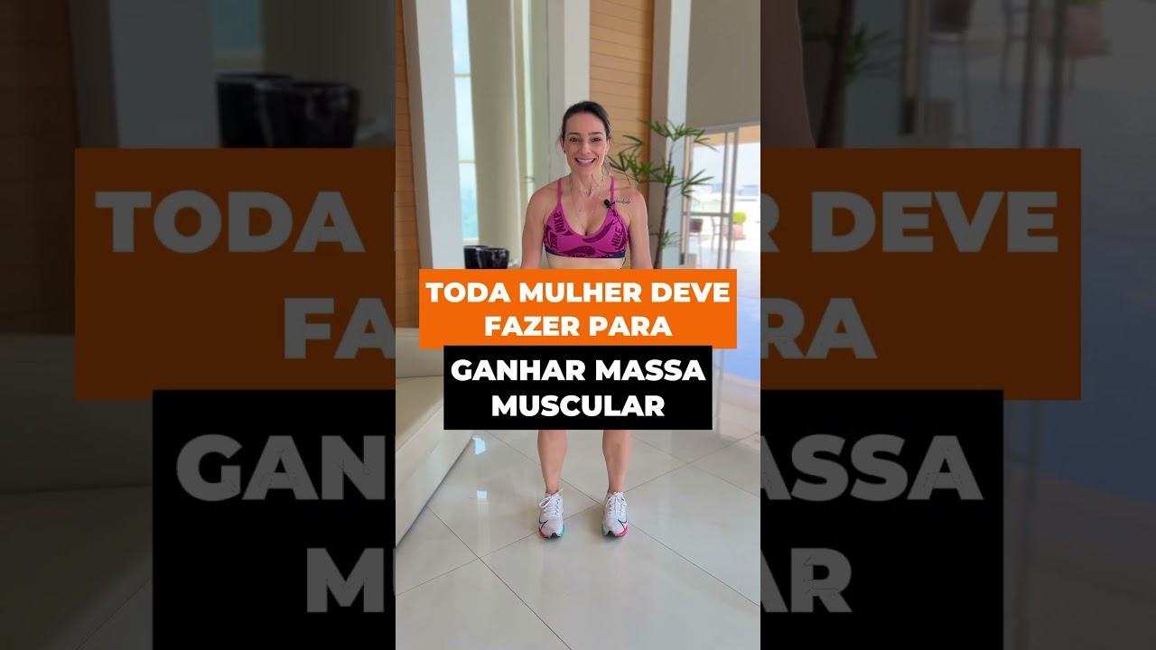 Como ganhar massa muscular ap&oacute;s os 40 anos? #academia #fitness #personalonline #personaltrainer