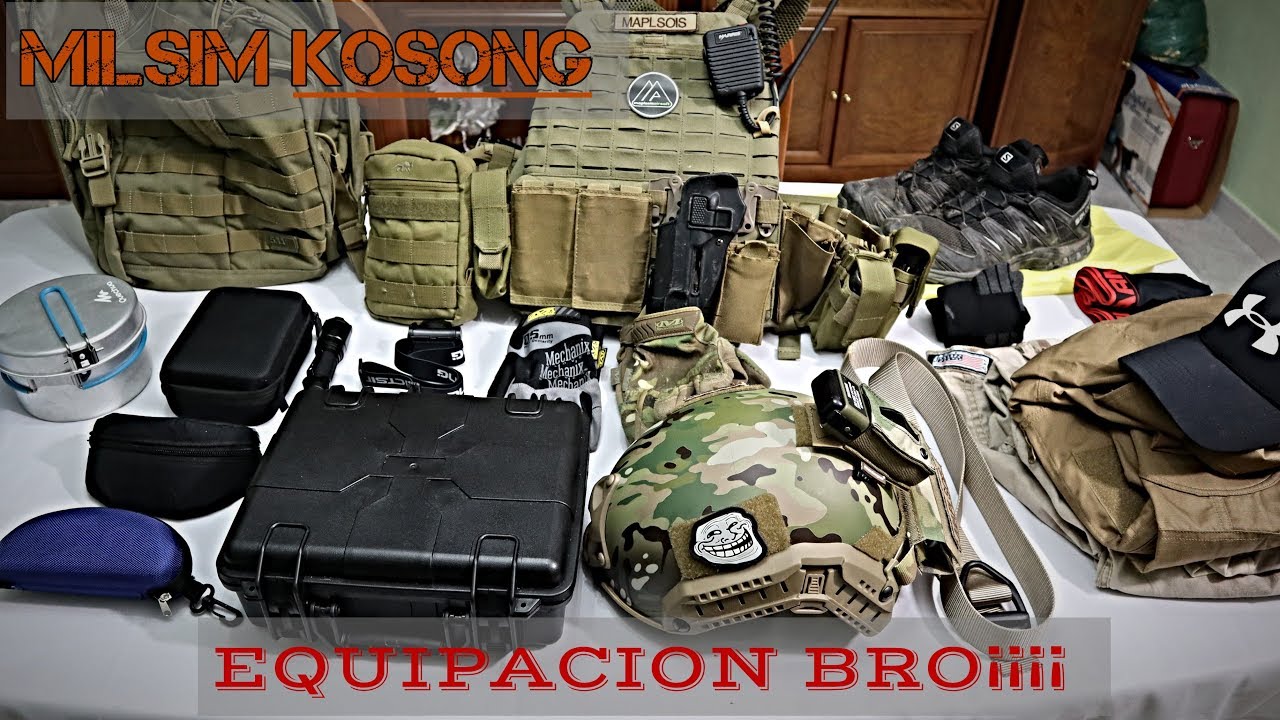 QU&Eacute; ME LLEVO A UNA MILSIM? - KOSONG - AIRSOFT ESPA&Ntilde;A