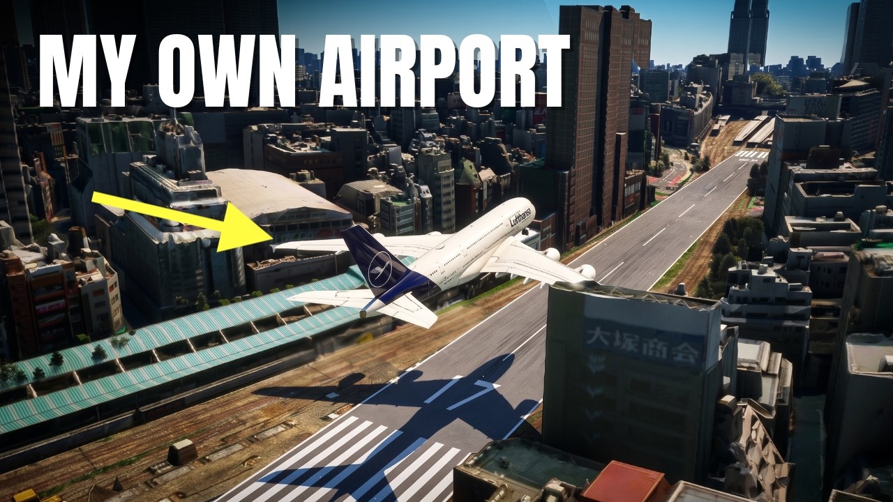 YOU Can Now Build CRAZY Airports In Microsoft Flight Simulator