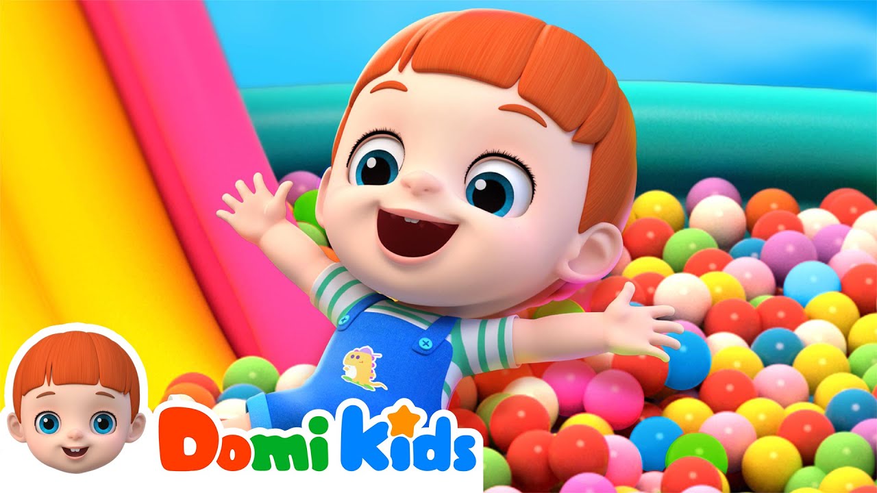 Ball Pit Party Time! | Fun Kids Songs & Nursery Rhymes | Play & Learn with Domi Kids