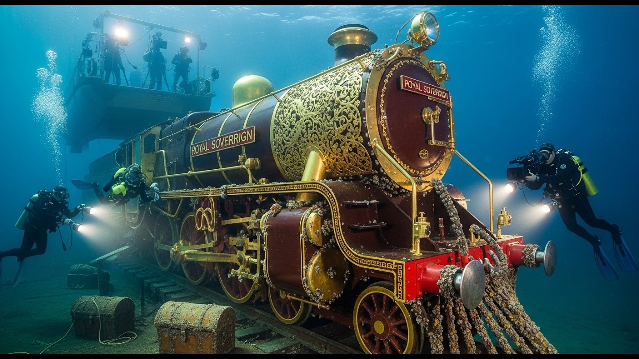 Victorian Gold Train Unbelievable Restoration From the Ocean Royal Sovereign Treasure Documentary
