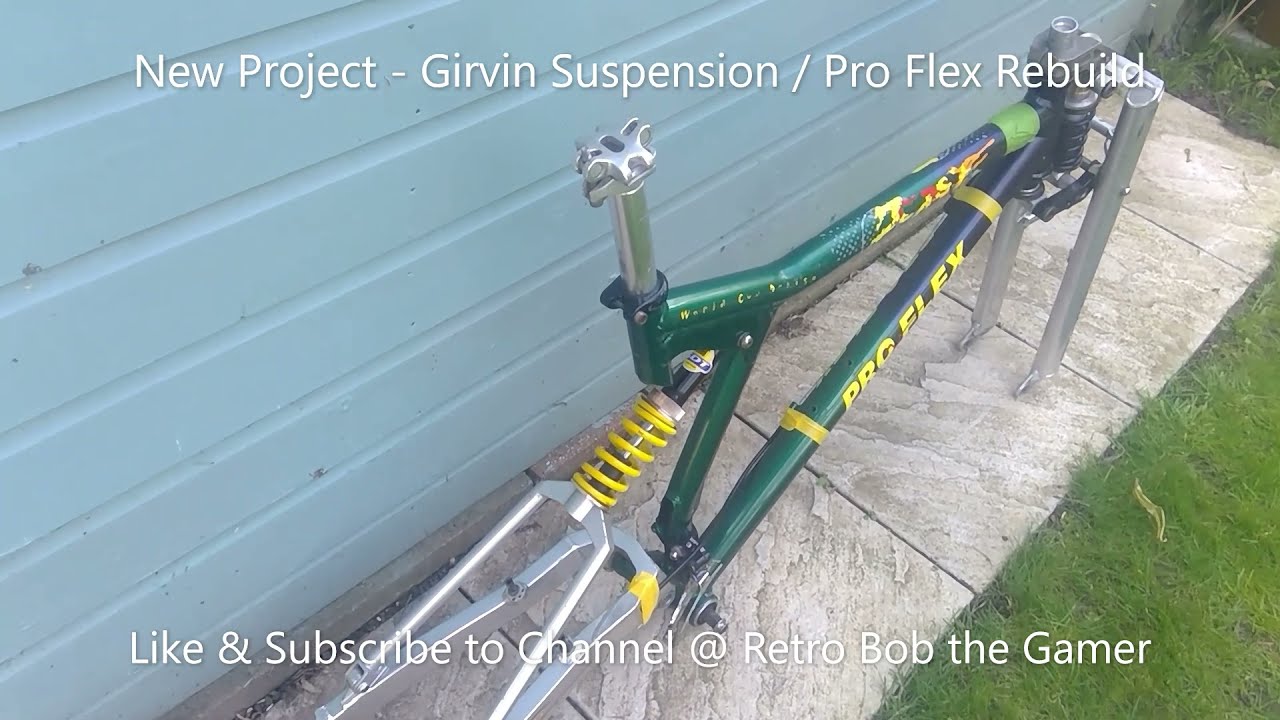 Pro Flex World Cup Beast Girvin Suspension Fork / Raleigh Apex Part 4 Mountain Bike Retro Referb