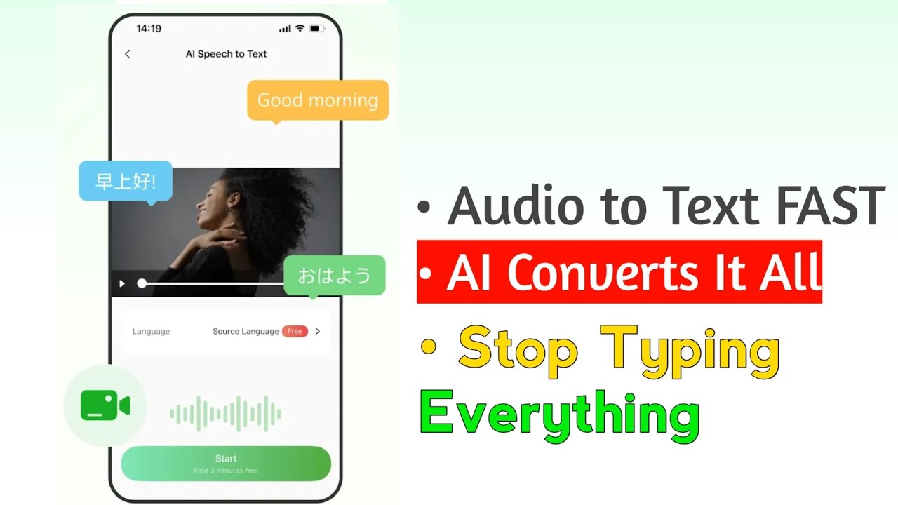 RecCloud AI Speech to Text | Convert Audio to Text Fast & Accurate