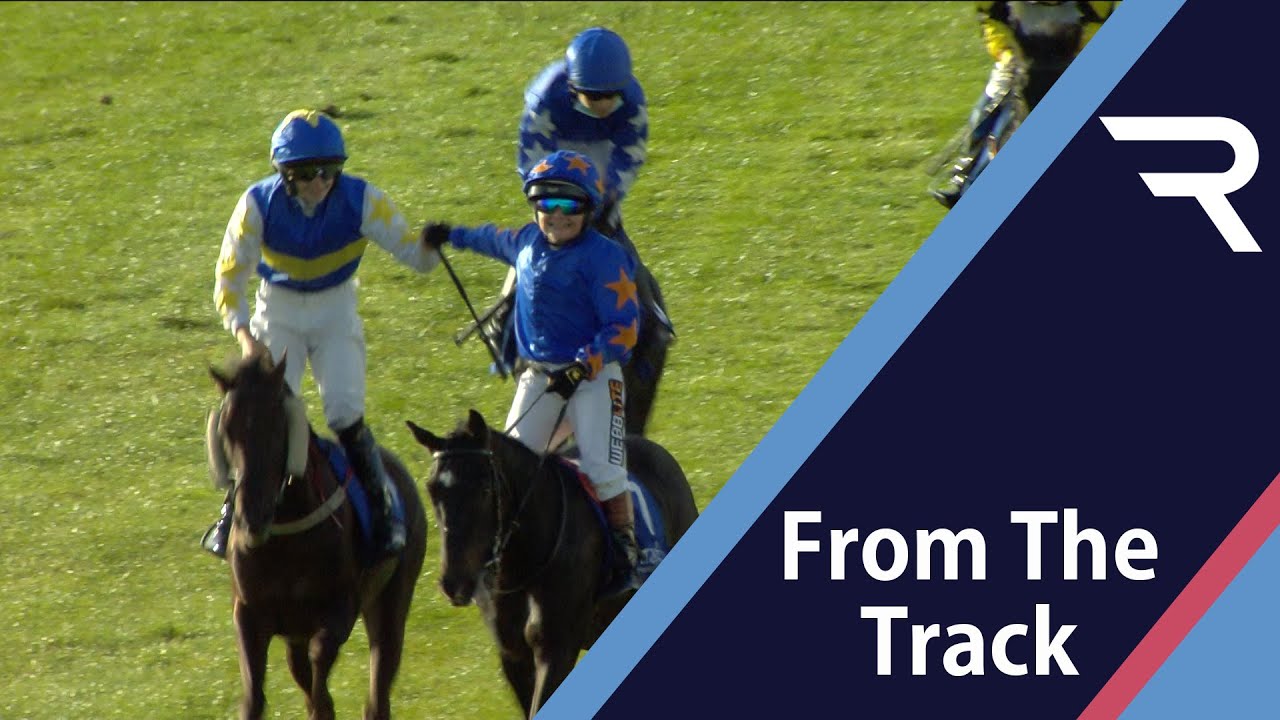 We've done it! Enjoy 11-year-old's Tubbs McNally's sheer joy at winning race on his pony - Racing TV