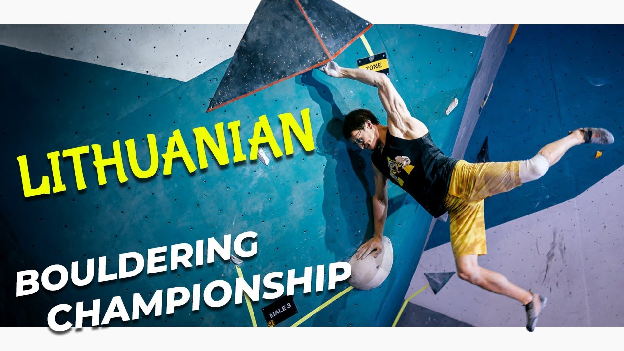 Lithuanian Bouldering Championship 2022 - Finals