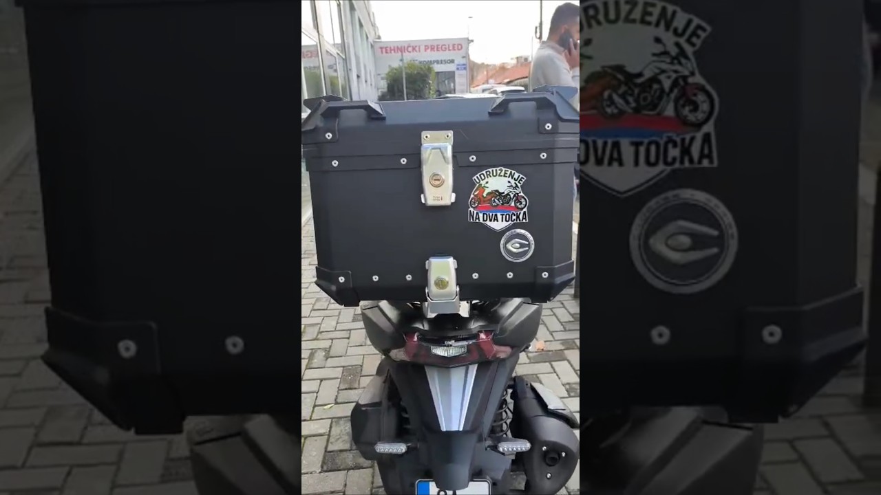 Sym ADX 300 i Coocase kofer 🤩