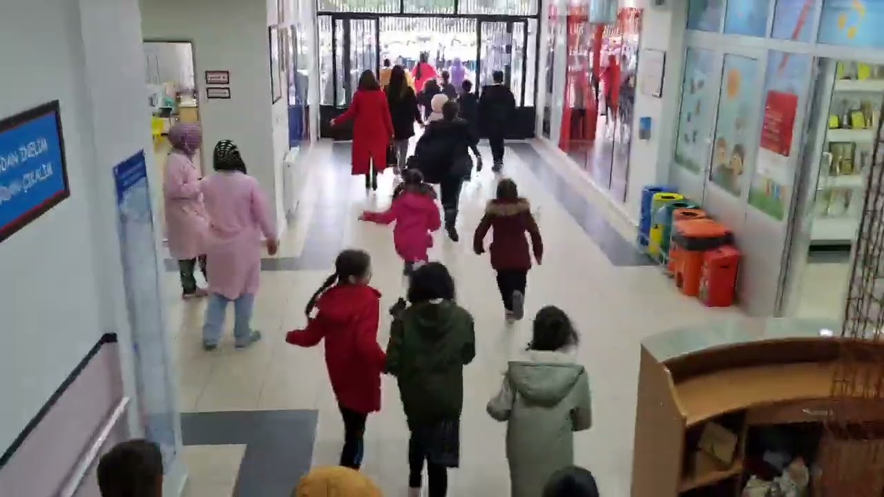 Hasip Dinçsoy İlkokulu Deprem Tatbikatı