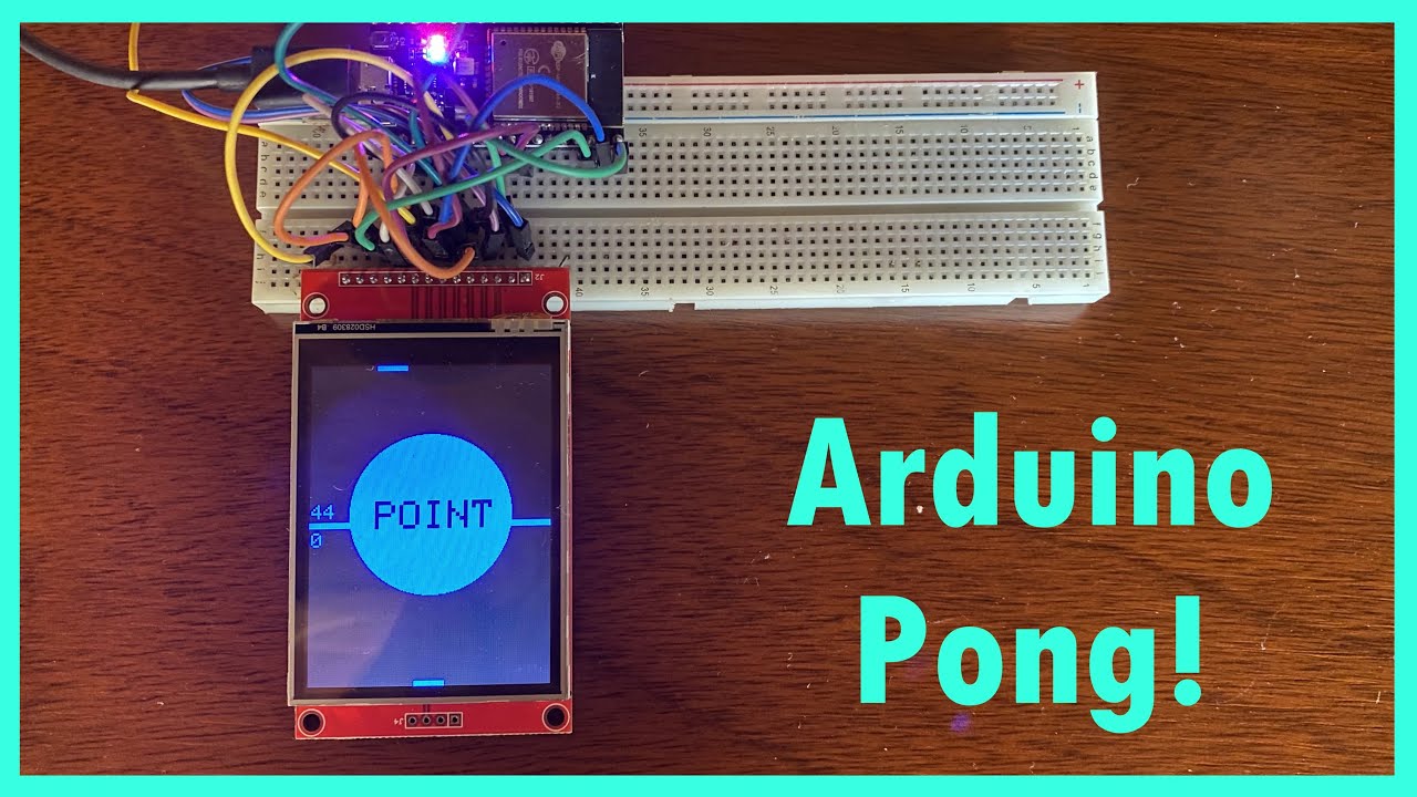 Arduino Pong Game! | Tutorial for beginners