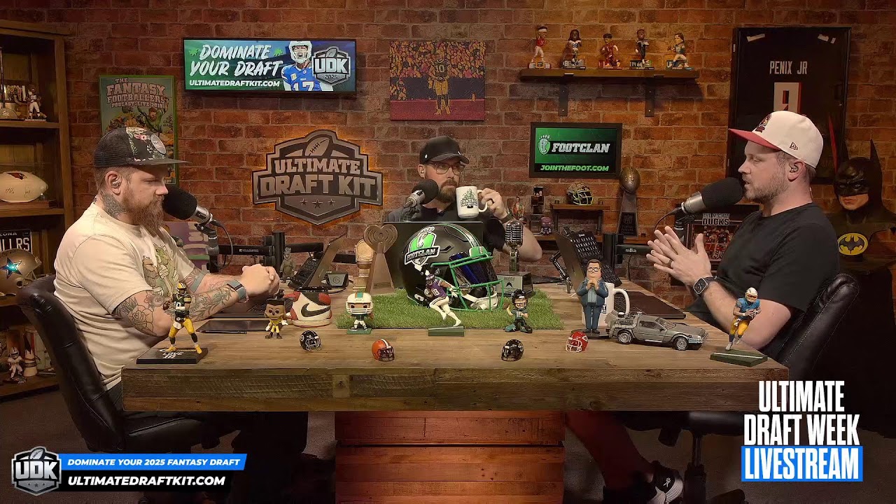 Fantasy Footballers LIVE! NFL Draft Round 1 Reactions!