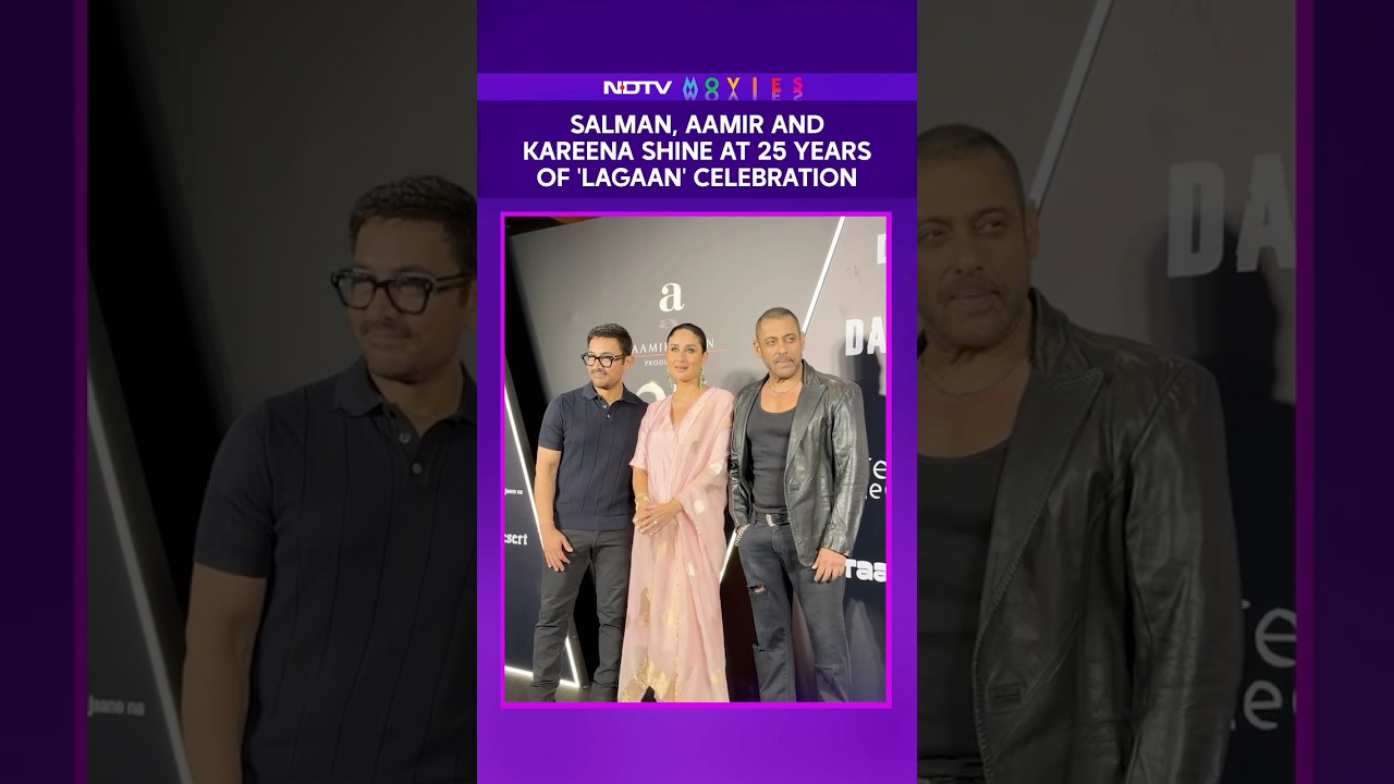 Salman Khan, Aamir Khan, Kareena Kapoor Shine At 25 Years Of 'Lagaan' Celebration
