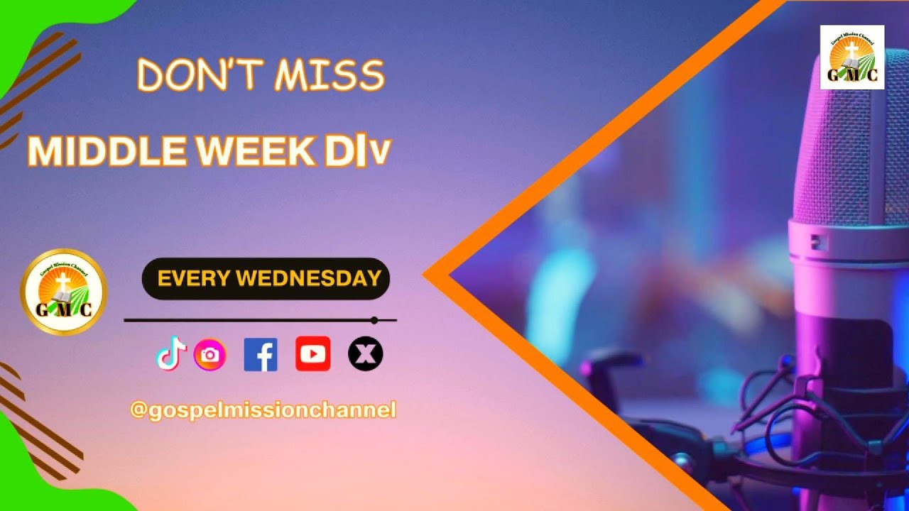 MID-WEEK DIVINE ENCOUNTER PROGRAM - ENGLISH VERSION