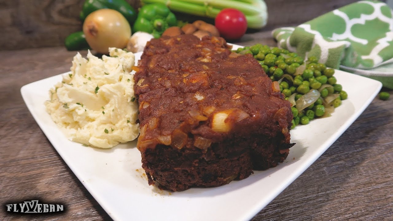 Vegan Meatloaf (Veggie Loaf )