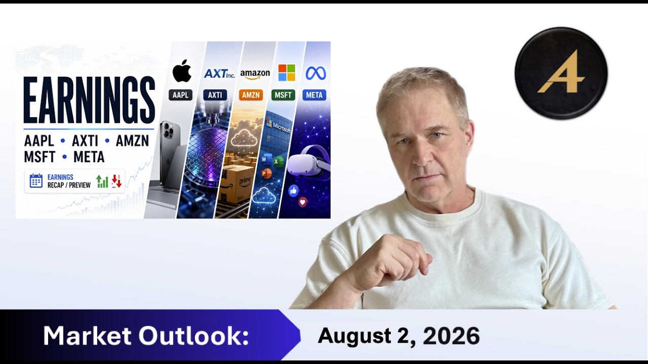 AI trade full speed ahead, earnings from AAPL, AXTI, AMZN, MFST, and META