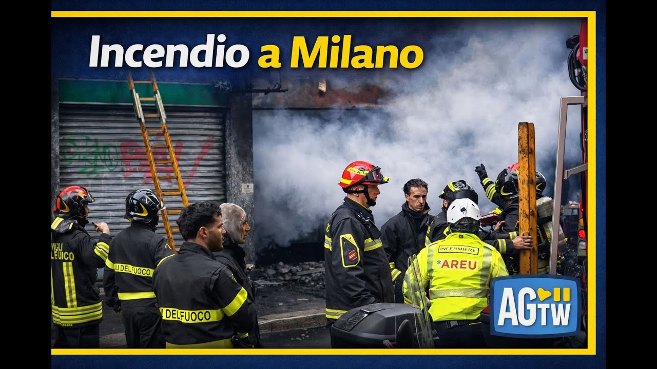 Milano, fiamme in un negozio di bici elettriche: evacuato il palazzo
