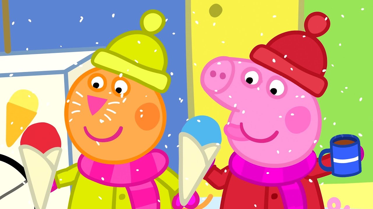 Yummy Chilly Ice Cream Cones 🍦 Peppa Pig Tales 🐽 Peppa and Friends Full Episodes |
