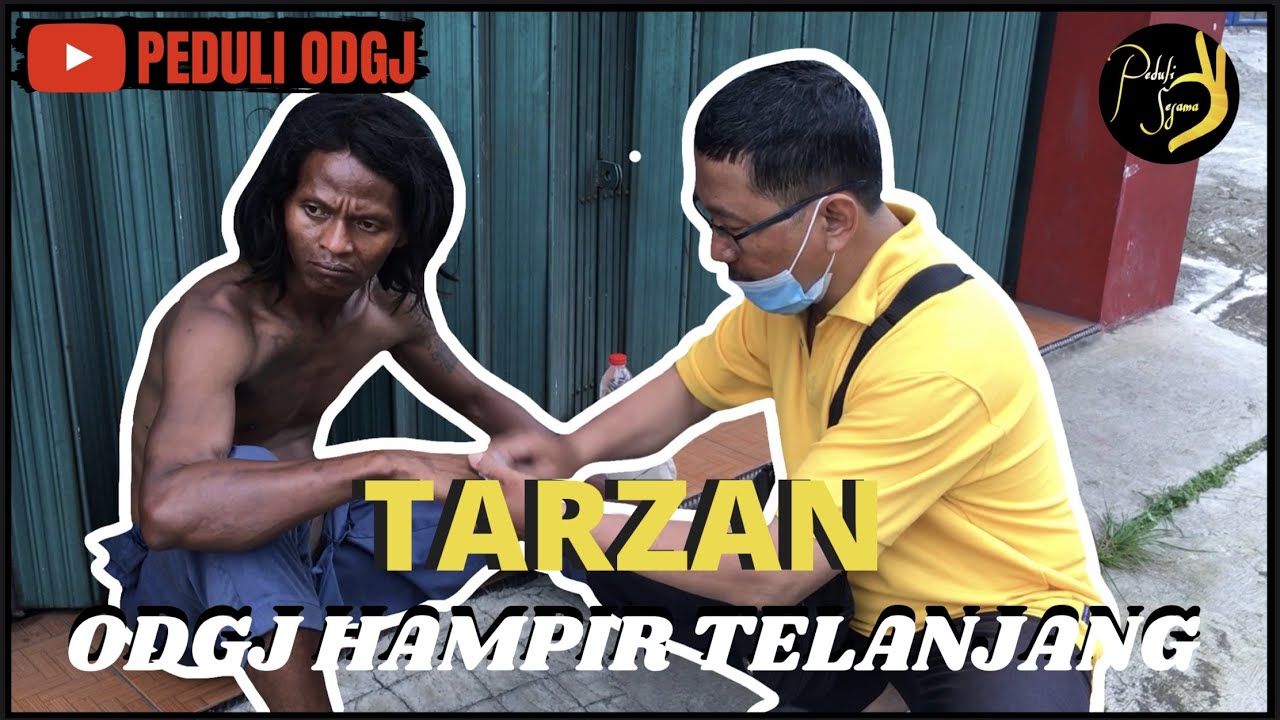 ODGJ hampir TELANJANG seperti TARZAN - Mas Harno asal Sukaraja Banyumas