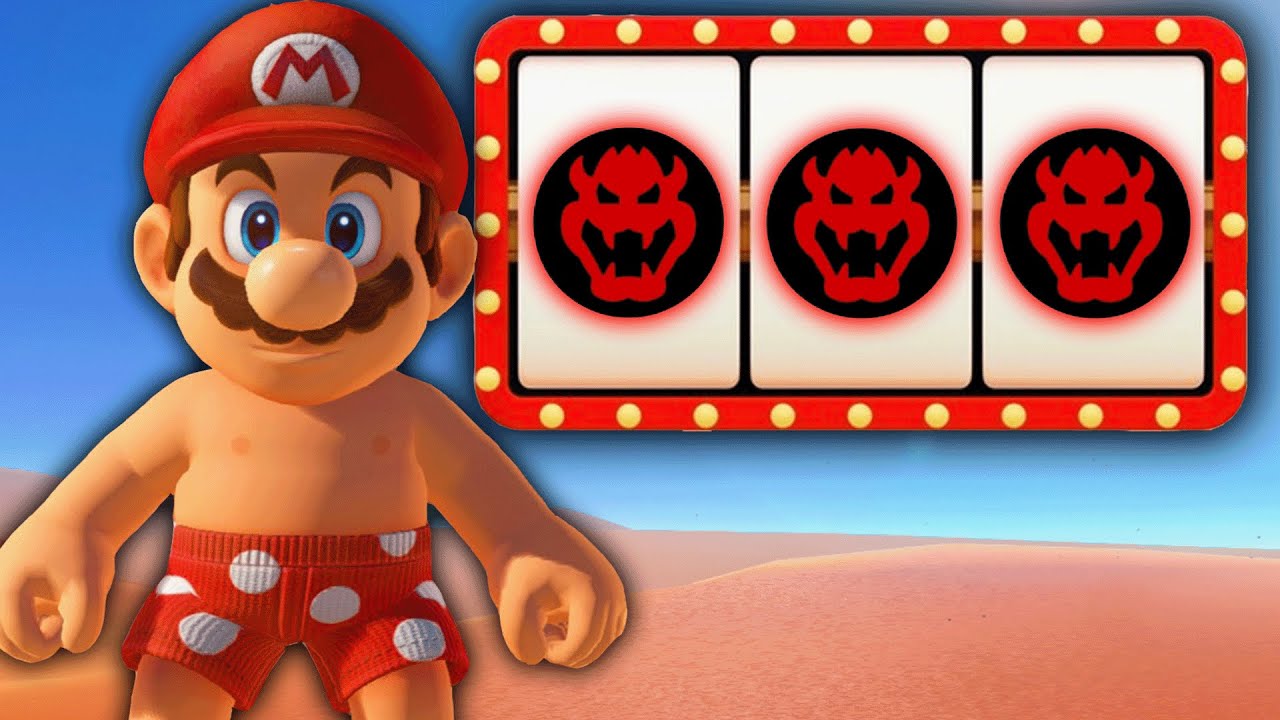 Mario Odyssey but EVERYTHING is Gambling!