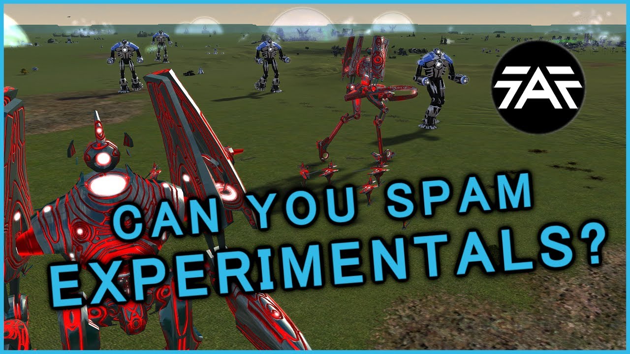 Can You Spam Experimentals? : Supreme Commander Forged Alliance Forever #144 : Custom 7v7