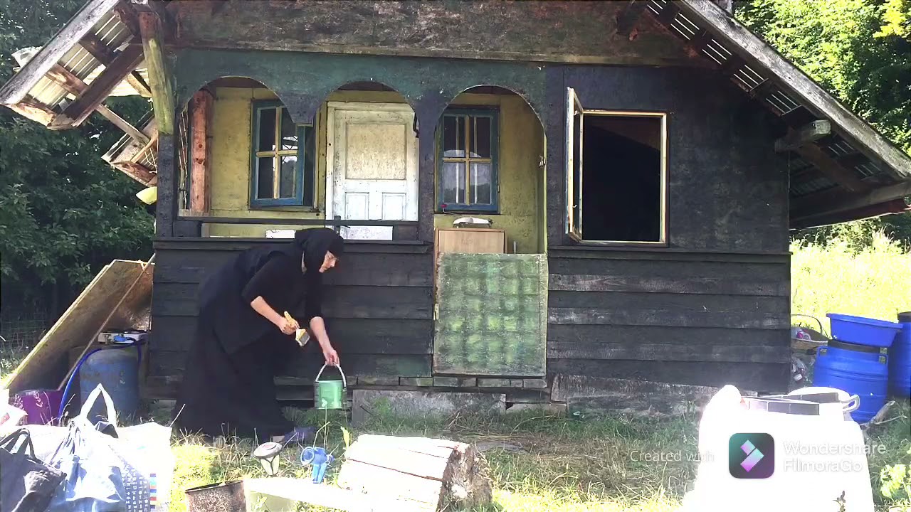 Cabin renovation part one: painting, no talk, relaxing, motivational ASMR, time lapse