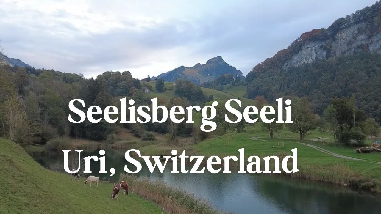 Switzerland - mountain lake - Seelisberg Seeli - Uri canton