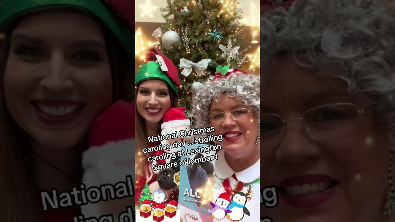 ALC Home Health and Hospice holiday caroling at Lexington Square Memory Care