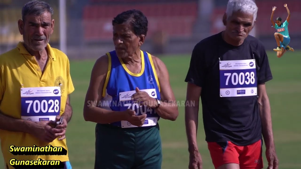 800m run Men 70+ 44th National masters athletics meet 2024