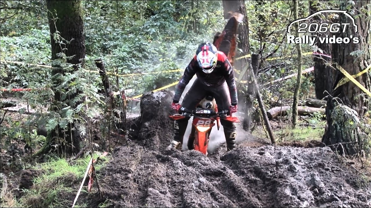ONK Enduro Hellendoorn 2024 with MISTAKES / JUMPS & SWIMMING _Best of by 206GT Rally Video's