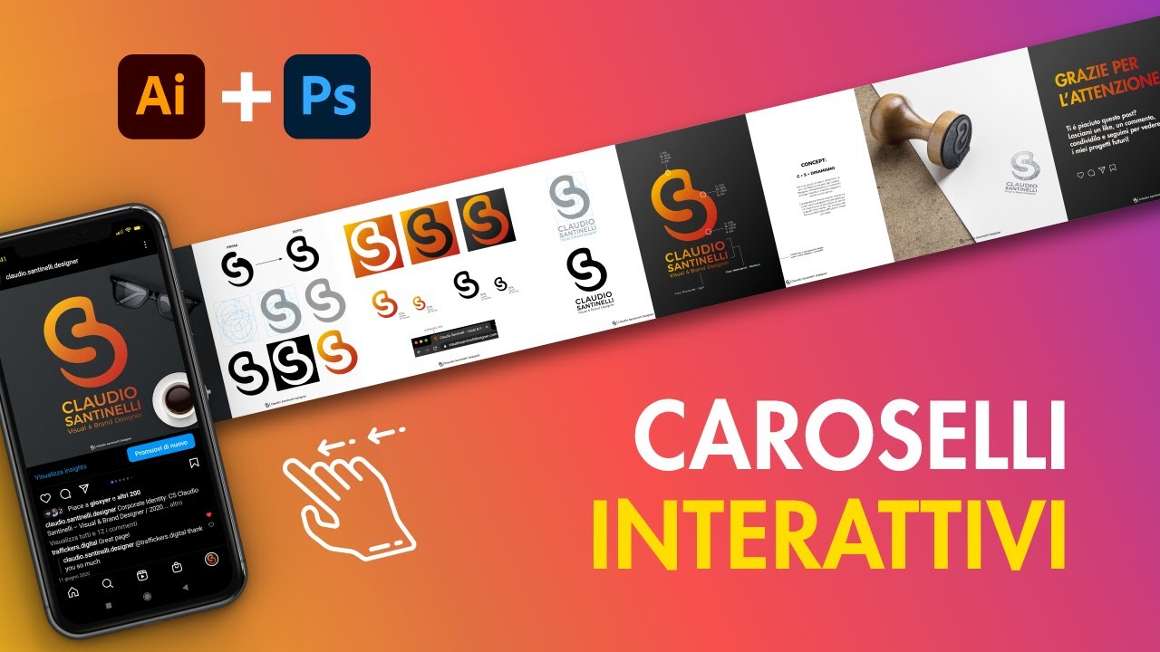 Progetta caroselli interattivi ed efficaci su Instagram
