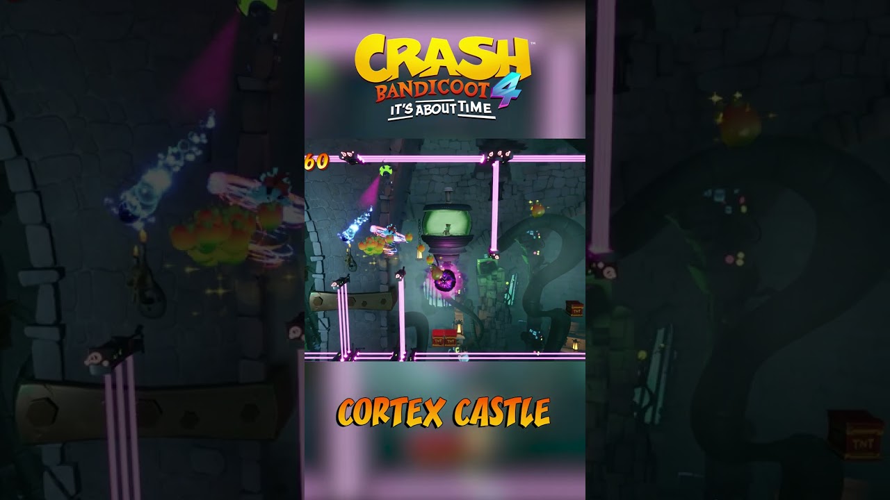 A hard level - Crash Bandicoot 4