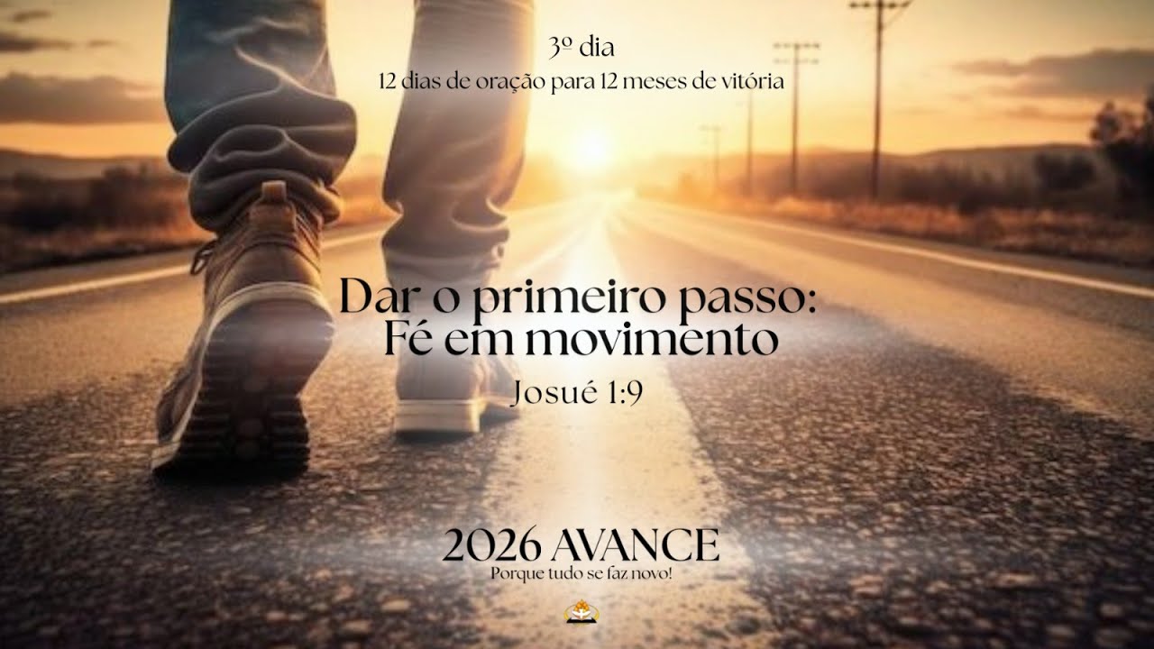 Campanha 12 dias de Oração para 12 meses de Vitoria-  AO VIVO (18h) - 04/01/26