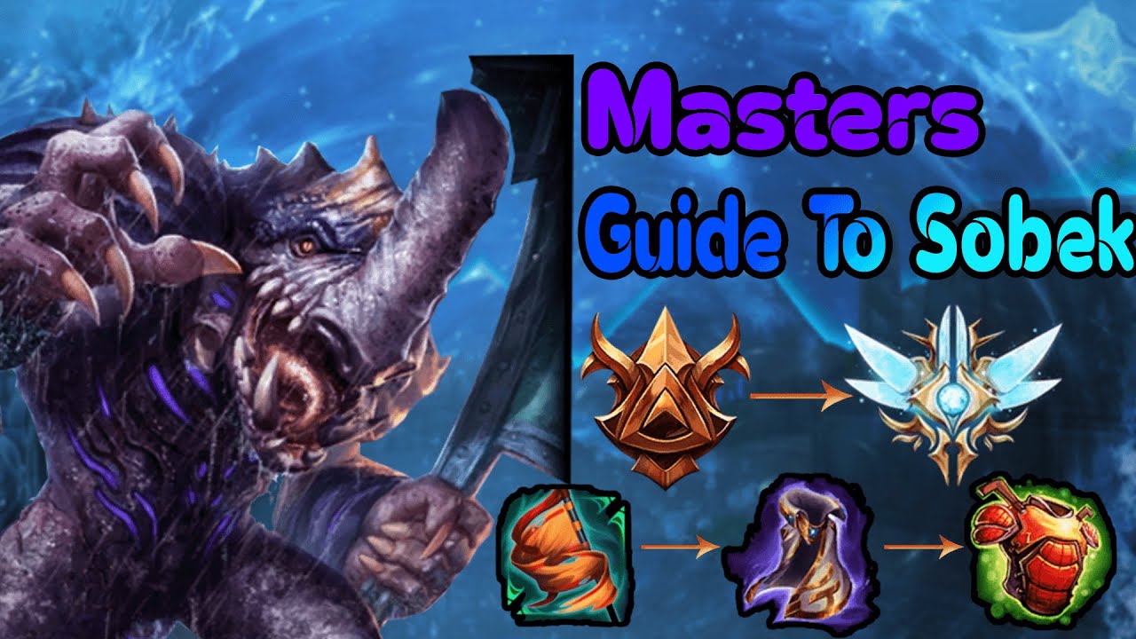 Smite: How to Sobek (From a GrandMaster Support)