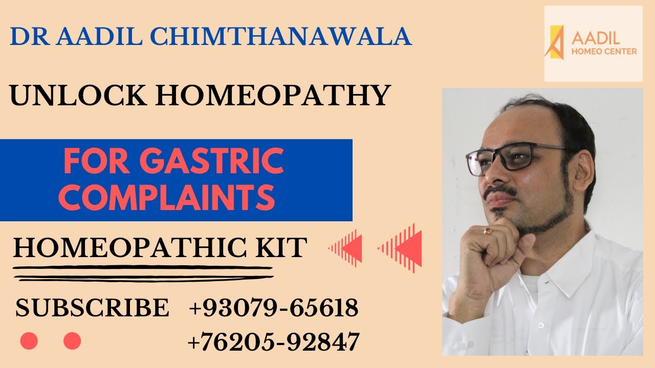 Gastric kit | Acidity | Constipation | Vomiting | Diarrhoea | Ulcer | Unlock Homeopathy