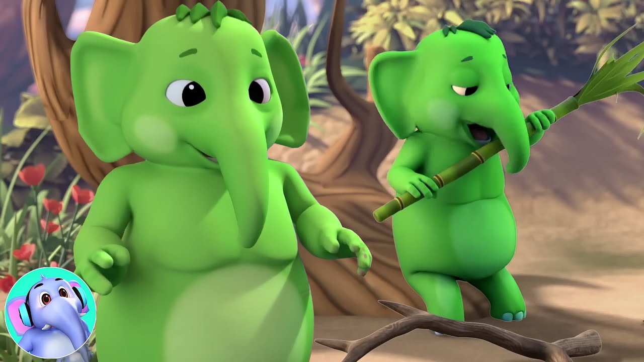 Ek Mota Hathi Song, एक मोटा हाथी, Gubbare Wala Aaya + More Elephant Song and Children Hindi Rhymes