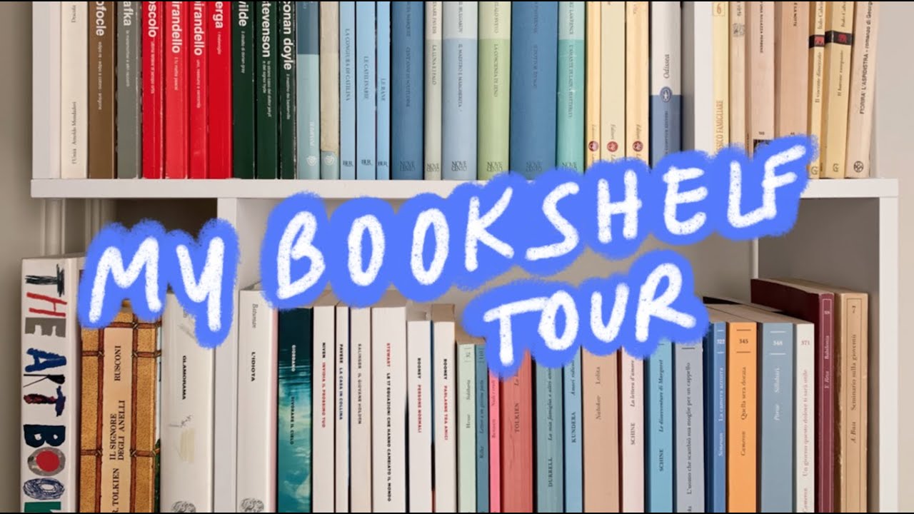 TOUR DELLA MIA LIBRERIA BELLISSIMISSIMA 💙 Vlogmas 10