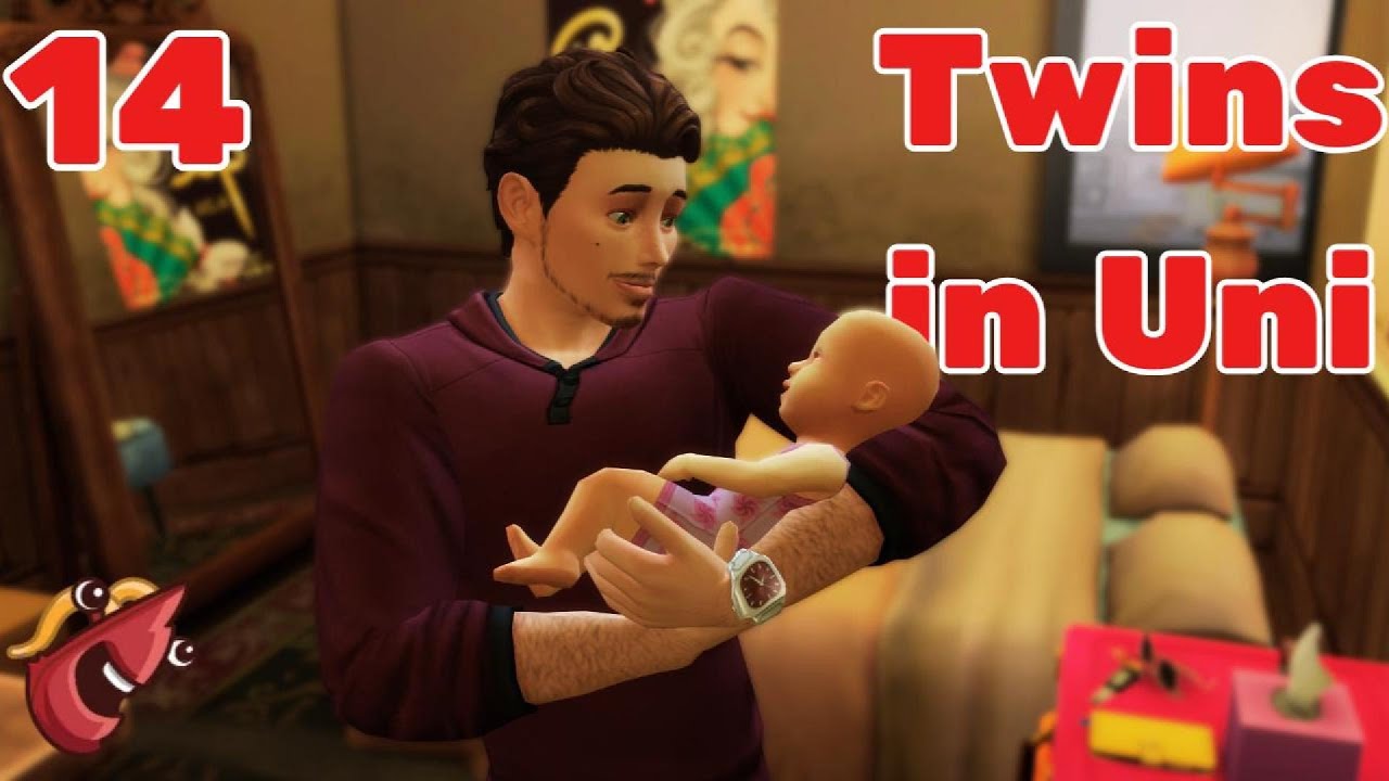 Le BÉBÉ d'ALEXANDRE est NÉ ! 👶🏻 | Twins in Uni 🎒 | Episode 14 | Let's Play Sims 4