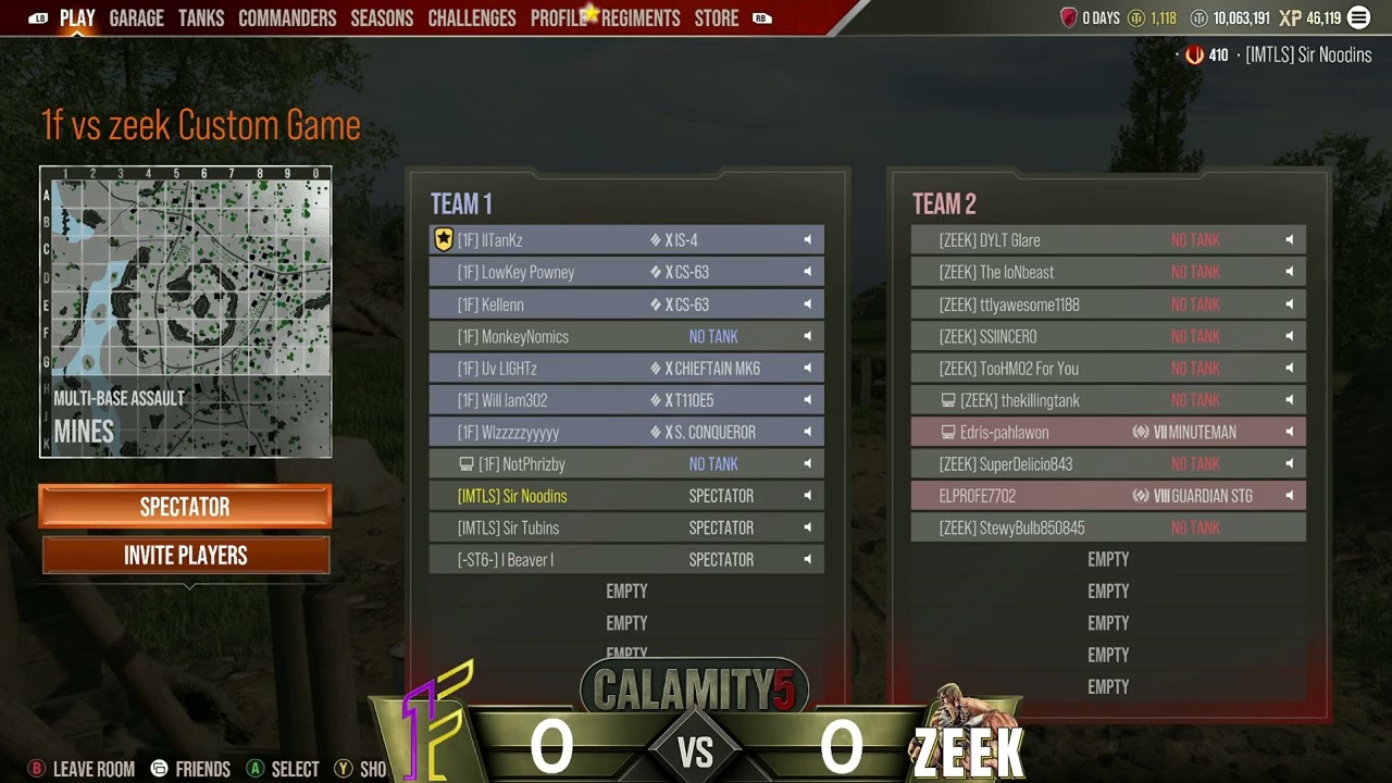 CLM NA 1 | 1F vs ZEEK Finals BO-13 | !lights !discord