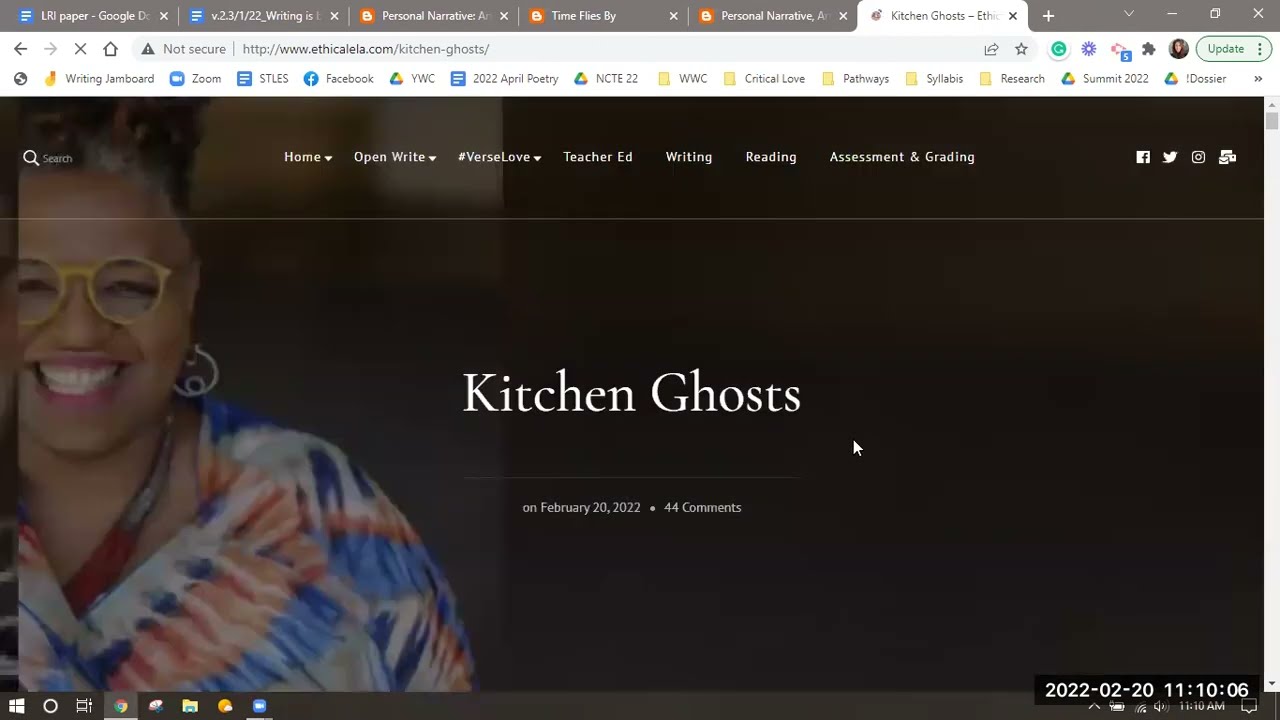 👀✍️Writing a poem process: "Keyboard Ghosts" 