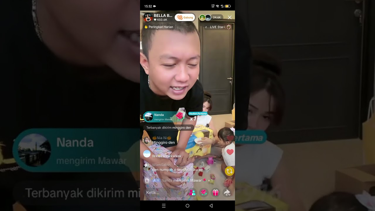 Buka kado Cunda seheboh banget ya ampun 🤣🤣 