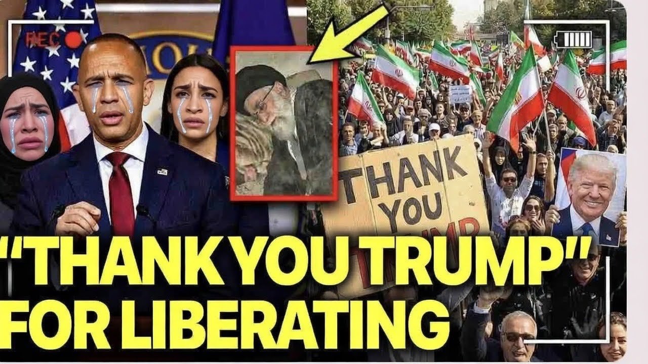 Millions MARCH the Streets to THANK TRUMP For DEATH of SUPREME Leader Striking Iran As Dems MELTDOWN