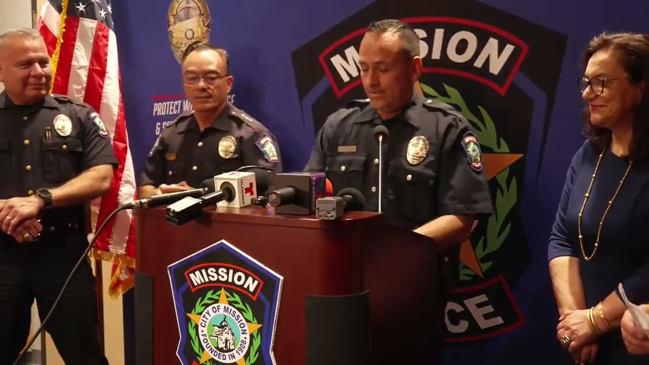 WATCH: Mission mayor, police chief provide comments on officer-involved shooting