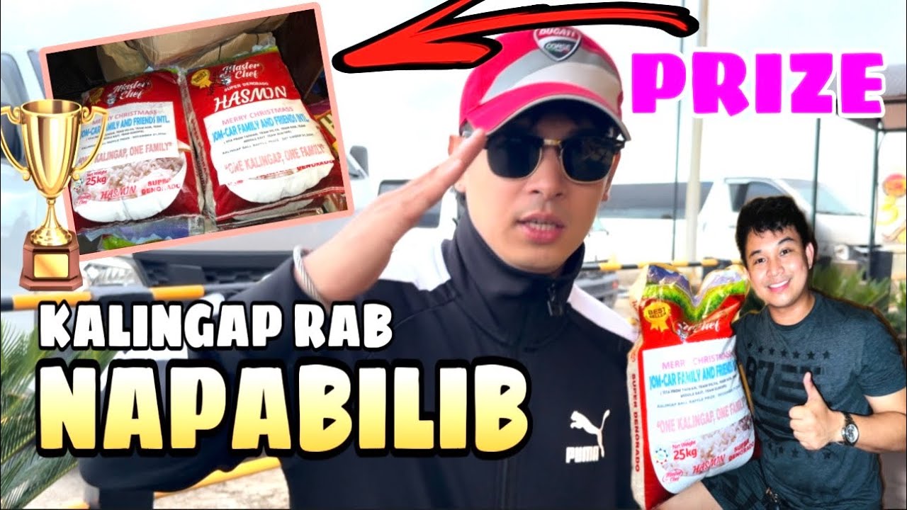 SAMPUNG SAKONG BIGAS PARA SA PA RAFFLE SA DARATING NA KALINGAP BALL | TEAM KALINGAP | JOMCAR