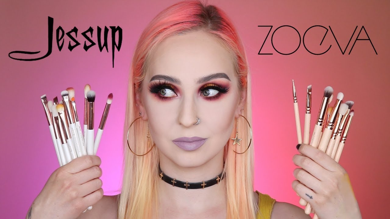 Pinceaux JESSUP vs ZOEVA (+ Palette SUNRISE Natasha Denona!)