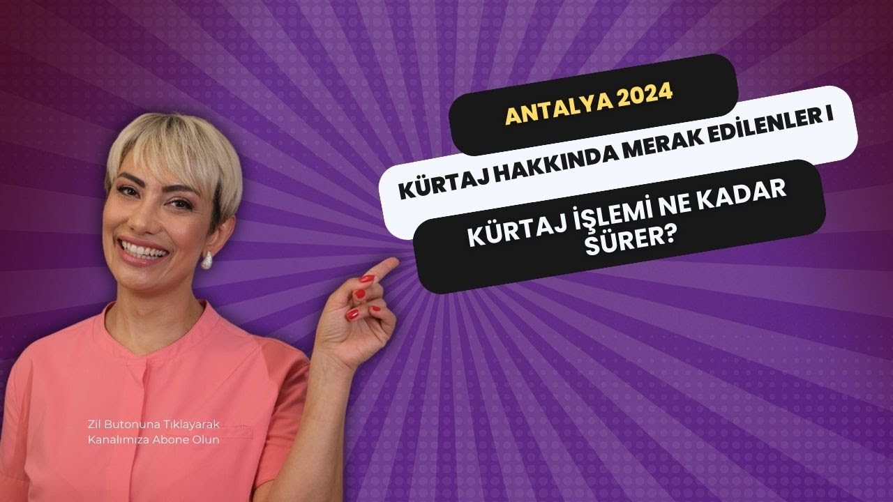 Kürtaj Hakkında Merak Edilenler I: Kürtaj İşlemi Ne Kadar Sürer?
