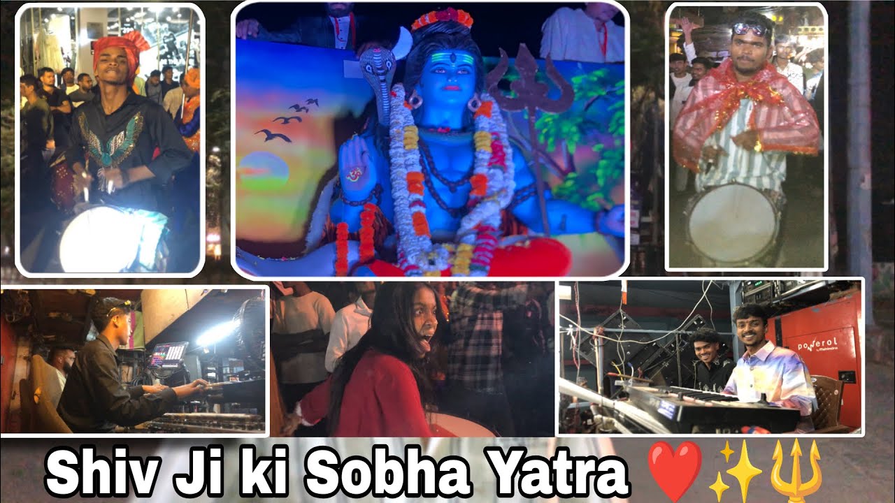 Shiv Ji ki Sobha Yarta Raipur // Full Mahol Me mahasivratri 🙏🏻❤️🕉️✨