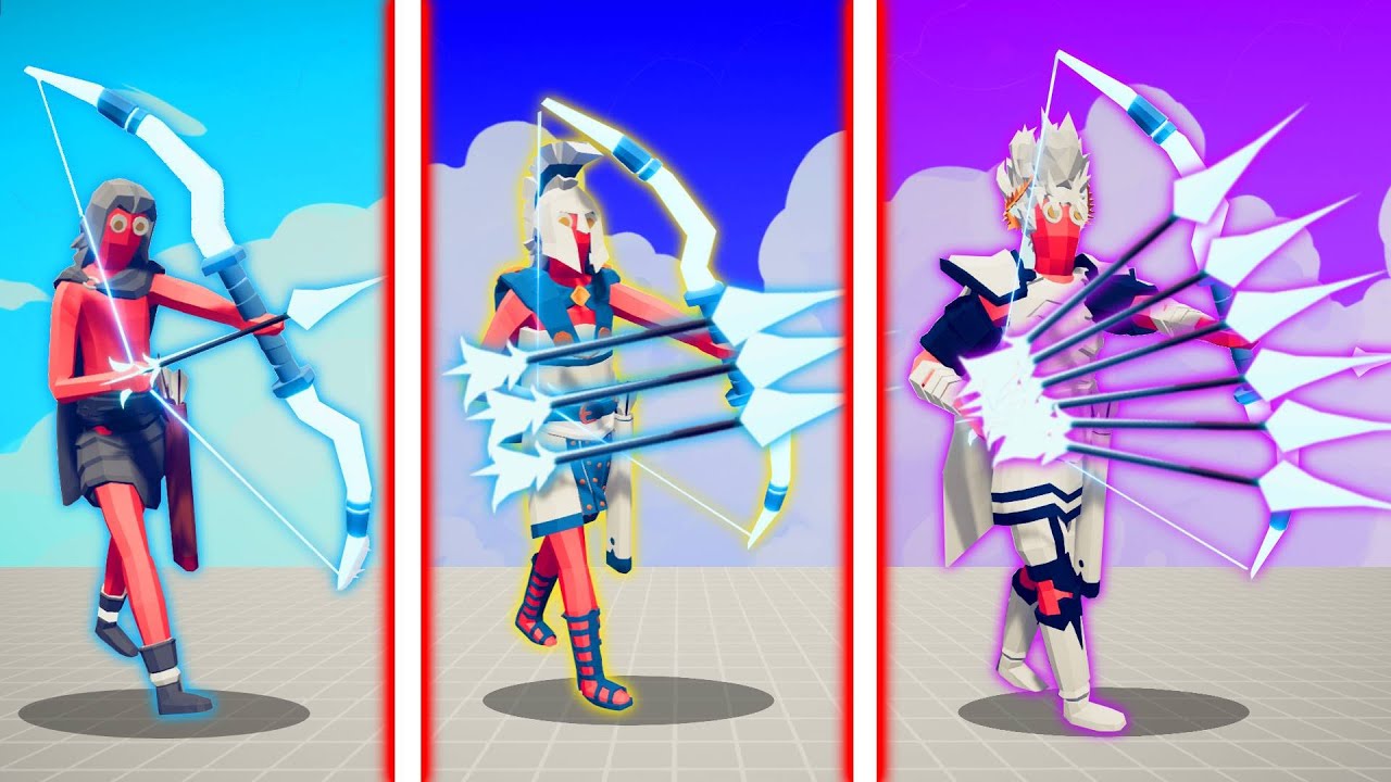 EVOLUTION OF SUPER LIGHTNING ARCHER | TABS - Totally Accurate Battle Simulator