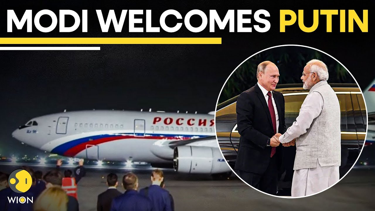 Modi-Putin Meet LIVE: PM Modi Welcomes Russian President Vladimir Putin In India | WION