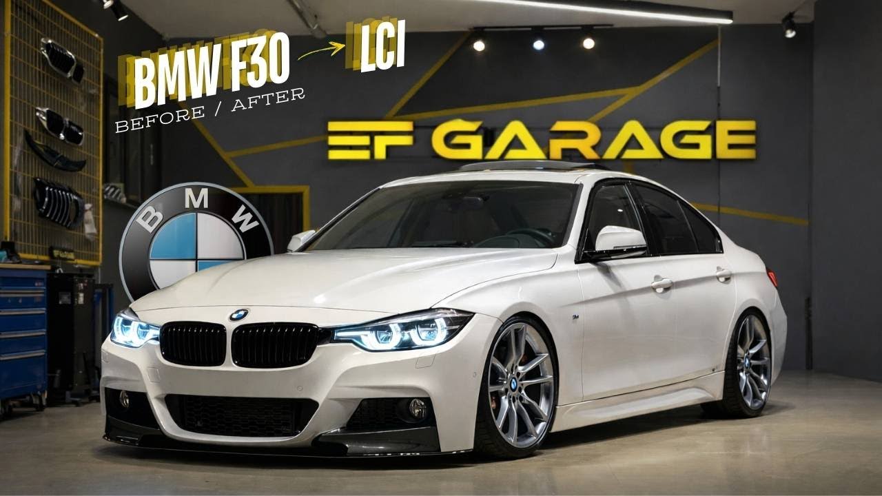 BMW F30 LCI Conversion | NBT Ekran, M Direksiyon, Hayalet Gösterge, Ambiyans
